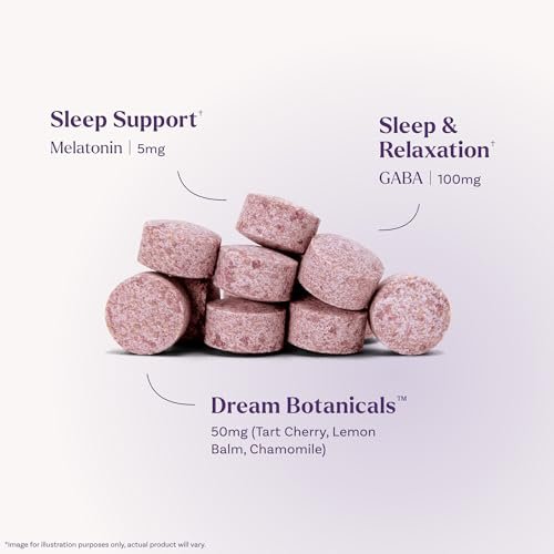 Natrol Ultra Sleep 3-in-1 – 100% Arzneimittelfreies Schlafmittel mit Melatonin, GABA & Kräutern, Nahrungsergänzungsmittel, Nicht gewohnheitsbildend, 30 schnell lösliche Tabletten