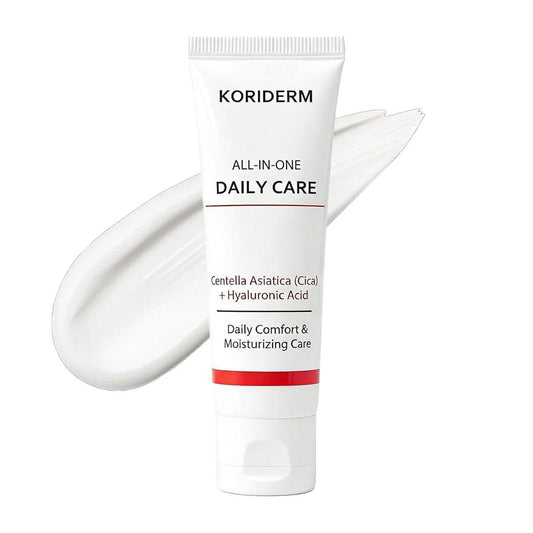 Koriderm Time Reverse Cream – Feuchtigkeitscreme für das Gesicht mit Centella Asiatica, All-in-One Hautpflege für hydratisierte & strahlende Haut, 50 ml