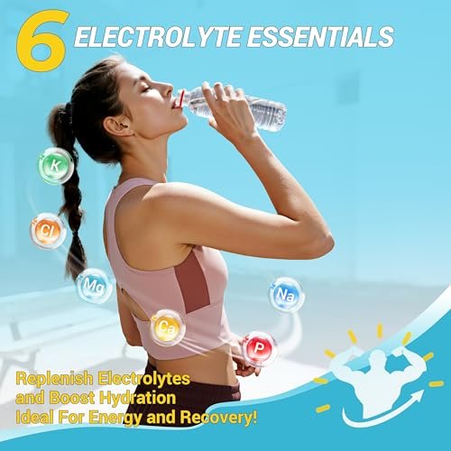 Elektrolyt-Pulver-Päckchen – Zuckerfreies Elektrolyt-Pulver-Getränkemischung – 30 Sticks tägliche schnelle Hydratationspäckchen für Sport & Dehydration – Sortenpackung, Keto-freundlich, vegan, nicht-GVO, 5 Geschmacksrichtungen