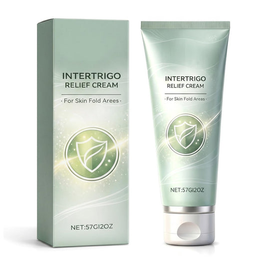 Intertrigo Relief Creme – Hautfaltenpflege & Scheuerschutz – Beruhigt gereizte Haut in Bauchfalten – Nicht fettende Formel für tägliche Anwendung