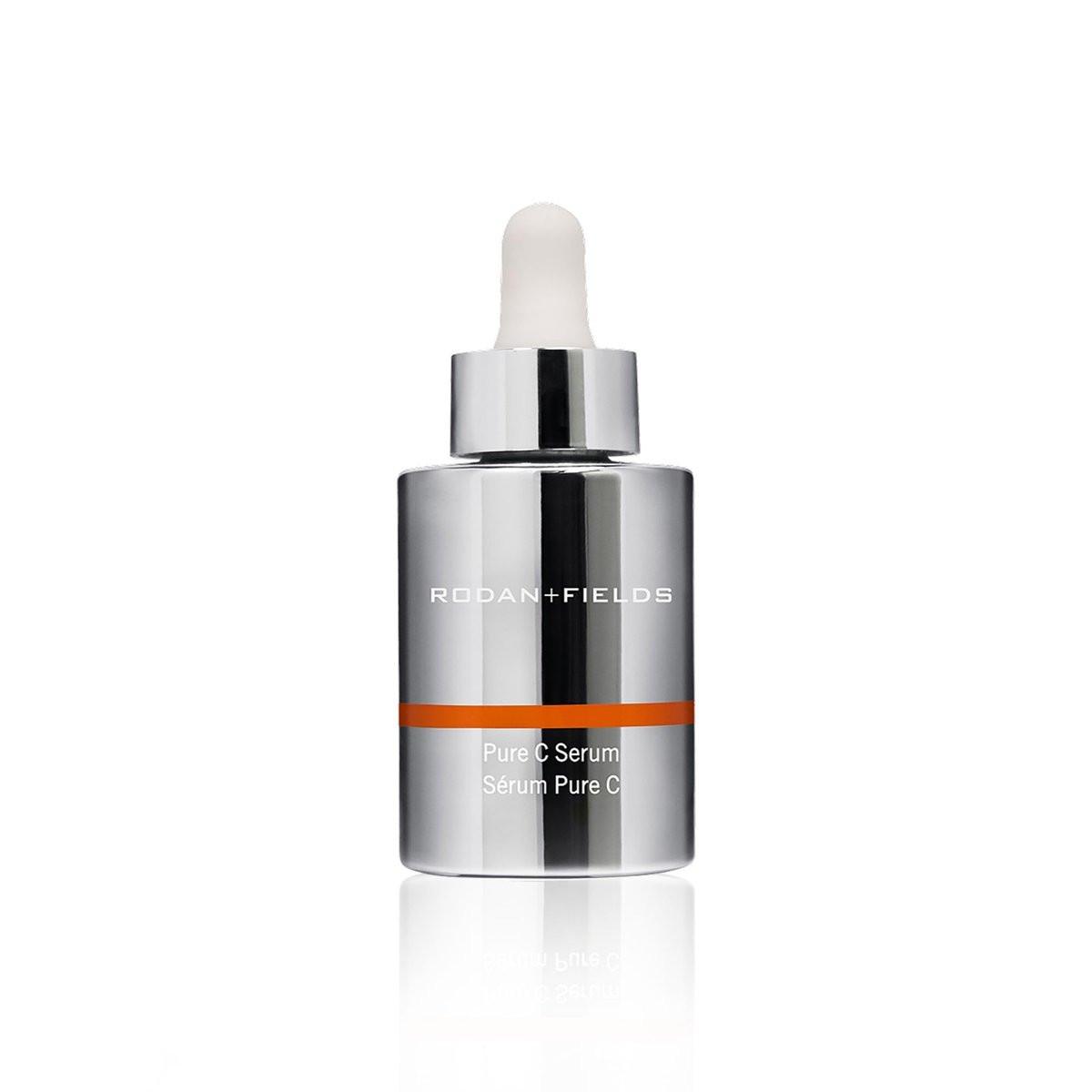 Rodan + Fields Pure C Serum – 10% Ascorbinsäure Vitamin C Formel für verfeinertes Hautbild | Antioxidative Unterstützung für die tägliche Hautpflege | Wasserfreie Formel | Nicht komedogenes Gesichtsserum