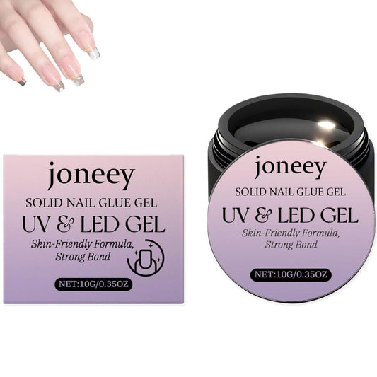 Press on Nails – Fester Nagelkleber Gel, 10 g, UV-Lichthärtung, Lang anhaltende Haftung