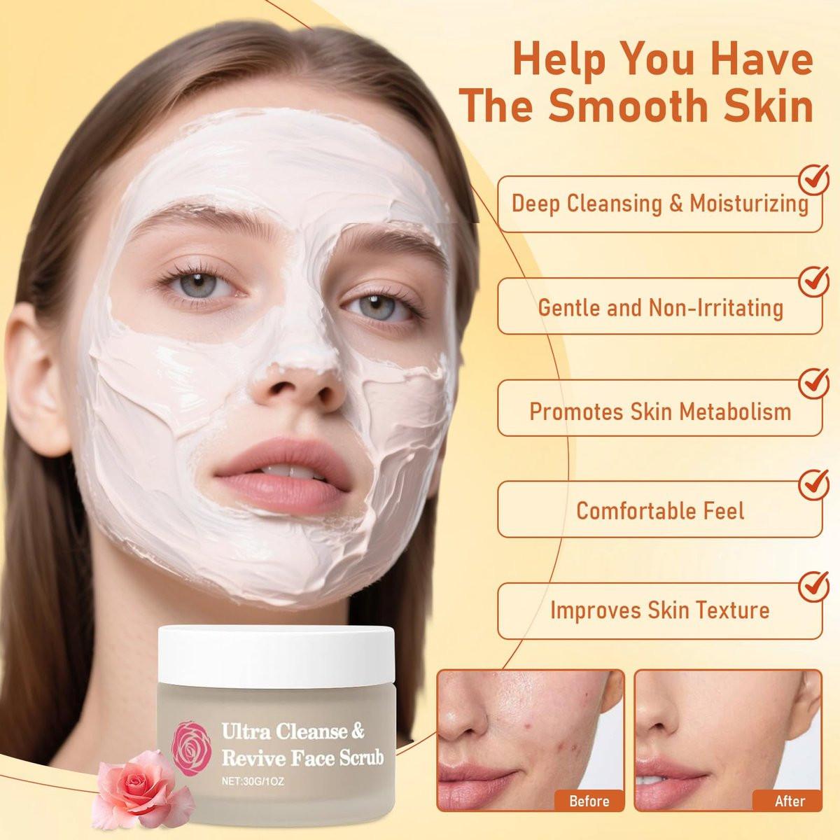 KOAVDMT Organics Mature Skin System – 4-in-1 Set mit Gesichtsbalsam für reife Haut, feuchtigkeitsspendend & nährend, organische Formel für strahlende & feste Haut (4 Stück)