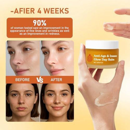 KOAVDMT Organics Mature Skin System – 4-in-1 Set mit Gesichtsbalsam für reife Haut, feuchtigkeitsspendend & nährend, organische Formel für strahlende & feste Haut (4 Stück)
