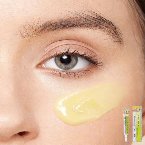 Botoxmix & Vita-A Retinol Shot Faltenglättende Straffungscreme, Fortschrittliche Retinol Körperlotion, Anti-Falten Creme - Natürlicher Porenverfeinerer für alle Hauttypen, 15 ml (2 Flaschen)