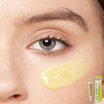 Botoxmix & Vita-A Retinol Shot Faltenglättende Straffungscreme, Fortschrittliche Retinol Körperlotion, Anti-Falten Creme - Natürlicher Porenverfeinerer für alle Hauttypen, 15 ml (2 Flaschen)