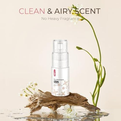 TYMO Trockenshampoo-Pulver für Frauen – Reisegröße, Volumenpulver für dunkles, fettiges Haar, absorbiert Öl & erfrischt die Kopfhaut, verleiht Volumen & Textur für alle Haarfarben, 40 g