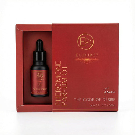 ELIXIR27 Pheromonen Parfümöl für Damen – Luxuriöses, langanhaltendes Duftöl mit Himbeere, Jasmin & Vanille