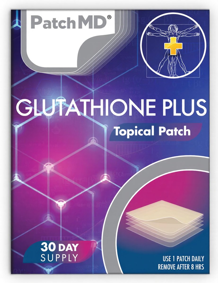 PatchMD Glutathione Plus Topical Patch – 30-Tage-Vorrat