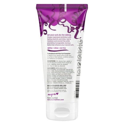Curll Tallk Ṅöẗ Ÿöüṛ Ṁöẗḧëṛ Frizz Control Defining Curl Cream, 177 ml