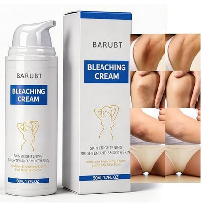MyTend Hautaufhellungscreme, Hautaufheller für Intimbereich, Innenseiten der Oberschenkel, Bikinizone, Feuchtigkeitsspendende Aufhellungscreme für empfindliche Körperstellen, Achseln, Ellbogen, Knie, 50 ml