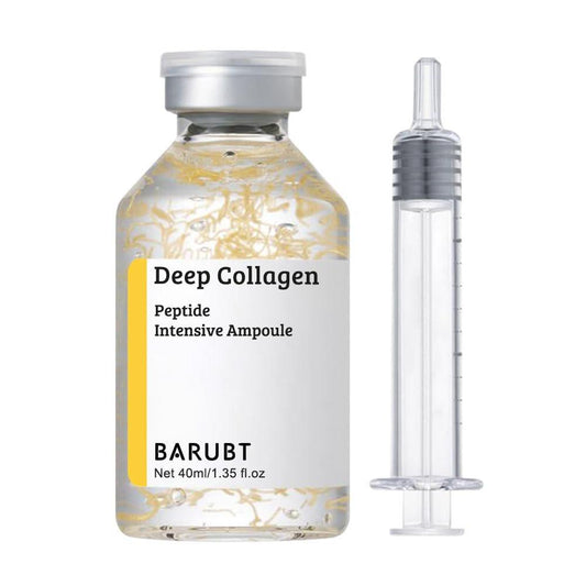 BARUBT Tiefenwirkende Kollagen-Peptid-Intensivampulle, Koreanisches Anti-Aging-Gesichtsserum für straffere, glattere, hydratisierte Haut, 40 ml, 2er-Pack