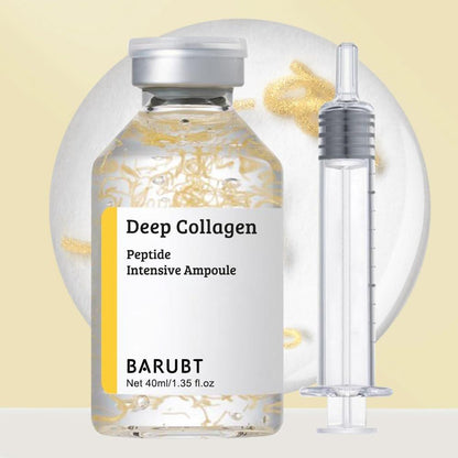 BARUBT Tiefenwirkende Kollagen-Peptid-Intensivampulle, Koreanisches Anti-Aging-Gesichtsserum für straffere, glattere, hydratisierte Haut, 40 ml, 2er-Pack