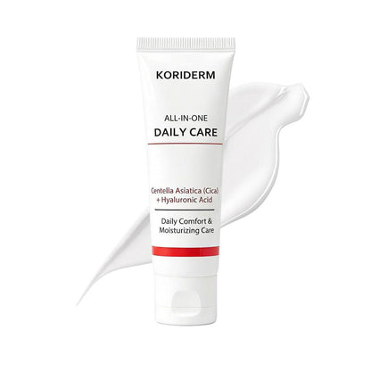 Koriderm Time Reverse Creme – All-in-One Feuchtigkeitscreme für das Gesicht, hydratisierte & strahlende Haut, Centella-Säure-Formel, leicht & sanft für alle Hauttypen (50 ml/1,69 Fl Oz)
