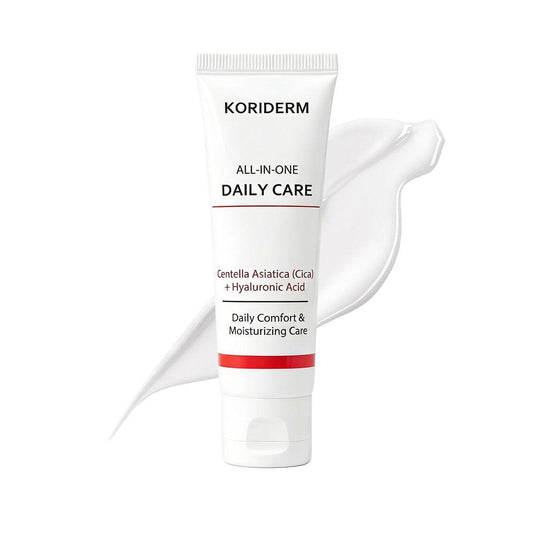Koriderm Time Reverse Creme – All-in-One Feuchtigkeitscreme für das Gesicht, hydratisierte & strahlende Haut, Centella-Säure-Formel, leicht & sanft für alle Hauttypen (50 ml/1,69 Fl Oz)
