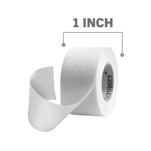 Nexcare Sanftes Papierpflaster, medizinisches Papierband, sichert Verbände und lässt sich sanft entfernen, 2,5 cm x 9,1 m, 3er-Pack (6 Rollen)