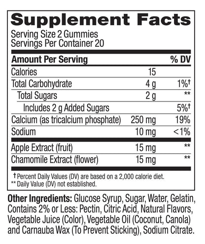 OLLY Heartburn Helper Gummis – Schnelle Linderung bei gelegentlichem Sodbrennen, Tricalciumphosphat, Beeriger Frischegeschmack, 20 Portionen – 40 Stück