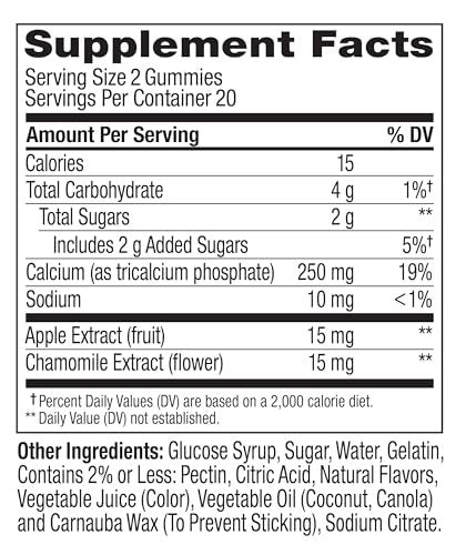 OLLY Heartburn Helper Gummis – Schnelle Linderung bei gelegentlichem Sodbrennen, Tricalciumphosphat, Beeriger Frischegeschmack, 20 Portionen – 40 Stück