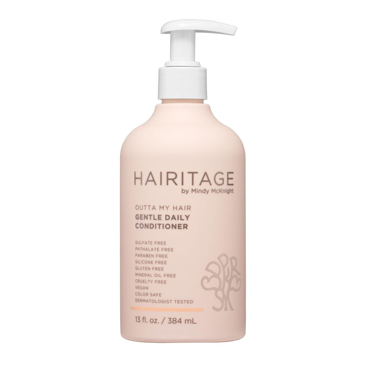 Hairitage Gentle Daily Moisture Conditioner mit Jojobaöl – Feuchtigkeitsspendend, Anti-Frizz, Bond-Stärkend für trockenes und geschädigtes Haar, 390 ml
