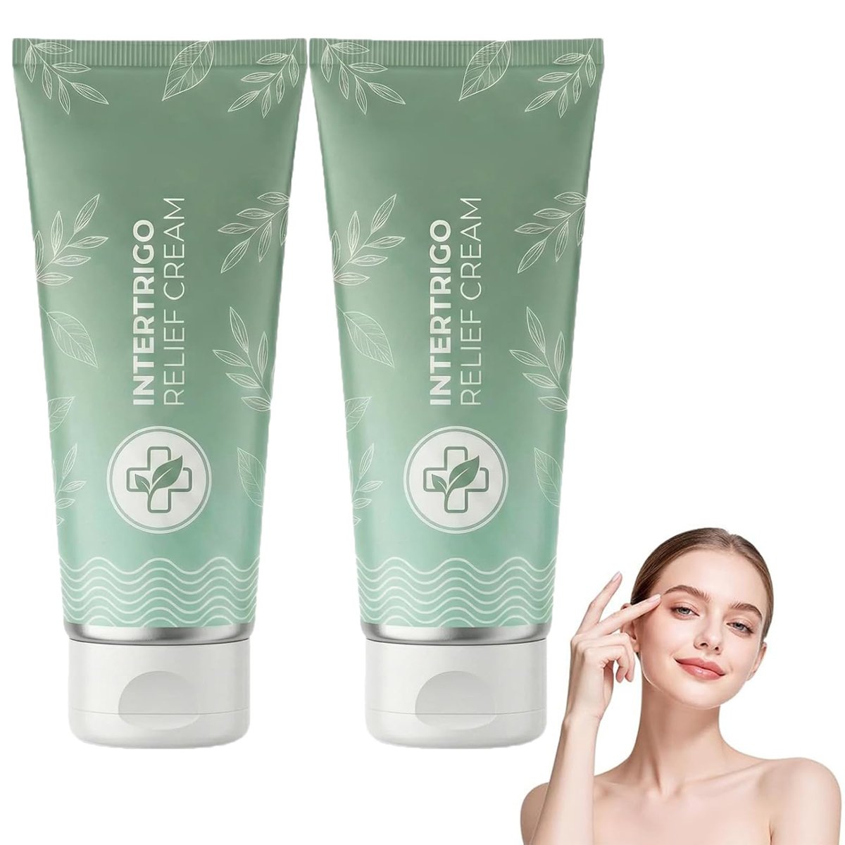 2er-Pack Intertrigo-Creme, Hautfalten-Barrierecreme, 2026 Neue Formel – Lindert Reibung und Feuchtigkeit, 1,69 Fl Oz (Pack of 2)