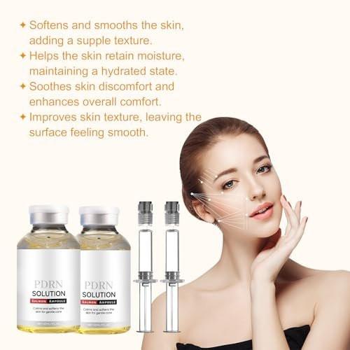TIMESS Seidenpeptid Intensive Lifting Ampulle – Kollagen-Seidenpeptid Serum für glatte Haut, reduziert Falten, verbessert Elastizität, Feuchtigkeitsspendend, Straffend – für alle Hauttypen (2 Stück, je 30 ml)
