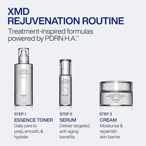 IOPE XMD Stem III Clinical Recovery Essence Toner - Feuchtigkeitsspendende & Beruhigende Gesichtsvorbereitung - Prä-Treatment-inspirierte Formel zum Ausgleichen und Beruhigen der Haut - Mit PDRN und Hyaluronsäure - 150 ml