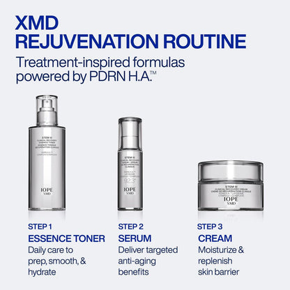IOPE XMD Stem III Clinical Recovery Essence Toner - Feuchtigkeitsspendende & Beruhigende Gesichtsvorbereitung - Prä-Treatment-inspirierte Formel zum Ausgleichen und Beruhigen der Haut - Mit PDRN und Hyaluronsäure - 150 ml