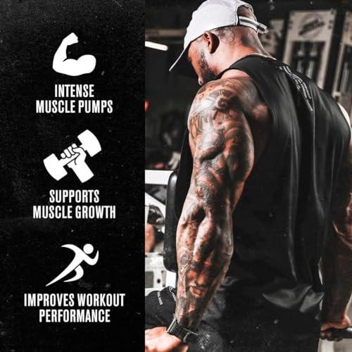 Jacked Factory N.O. XT – Stickstoffmonoxid-Booster für Männer mit Nitrosigine, L-Arginin & L-Citrullin – 30 Kapseln