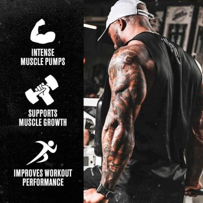 Jacked Factory N.O. XT – Stickstoffmonoxid-Booster für Männer mit Nitrosigine, L-Arginin & L-Citrullin – 30 Kapseln