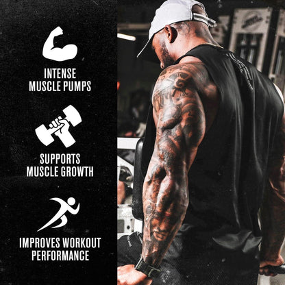 Jacked Factory N.O. XT – Stickstoffmonoxid-Booster für Männer mit Nitrosigine, L-Arginin & L-Citrullin – 30 Kapseln