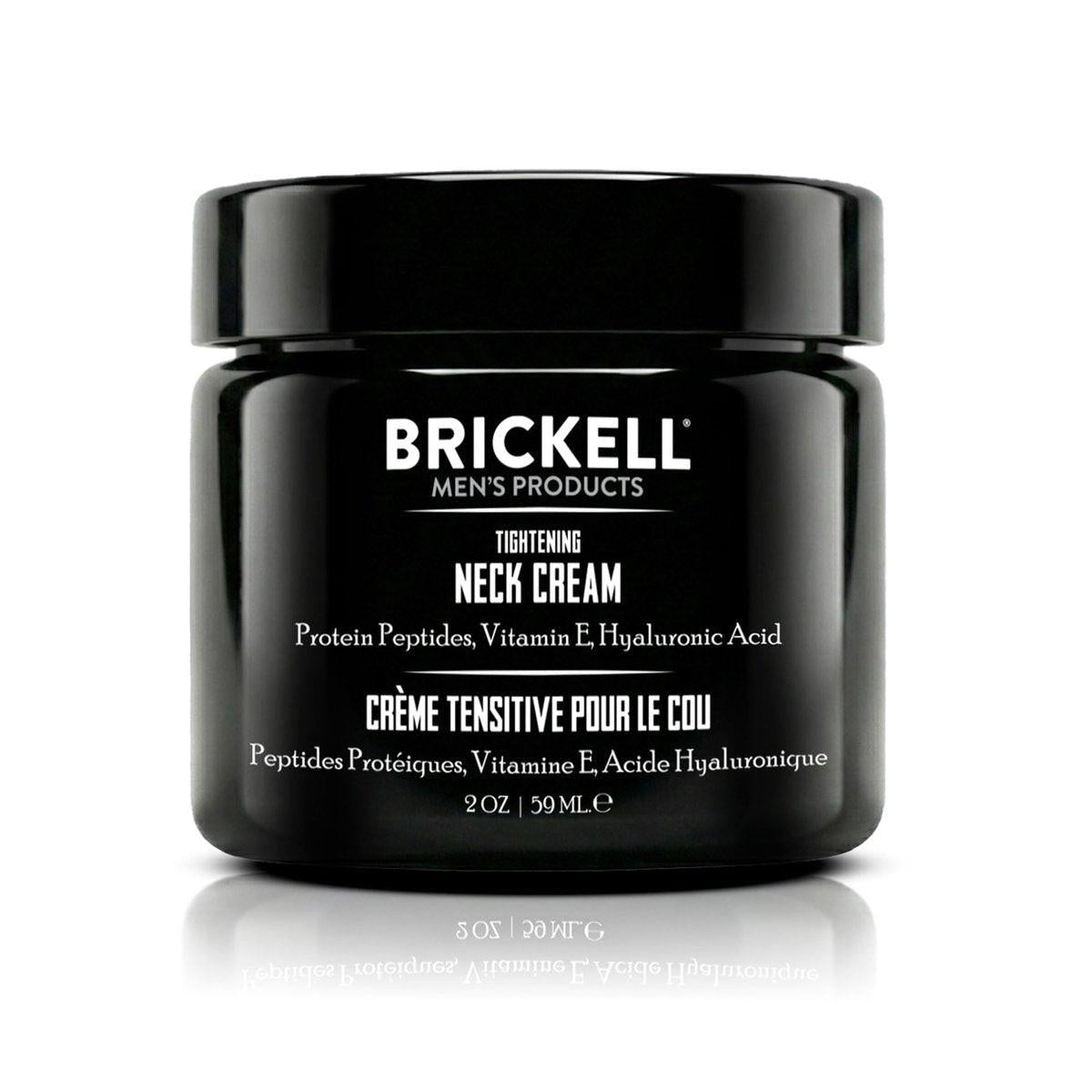 Brickell Männer Halscreme für Festigkeit und Straffung, natürlich und organisch, Anti-Falten-Creme, 2 Unzen, unparfümiert