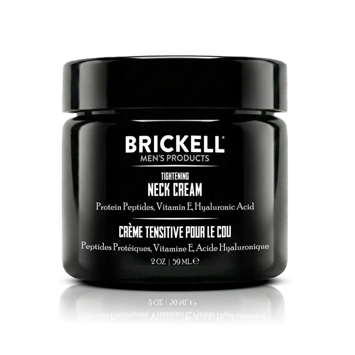Brickell Männer Halscreme für Festigkeit und Straffung, natürlich und organisch, Anti-Falten-Creme, 2 Unzen, unparfümiert
