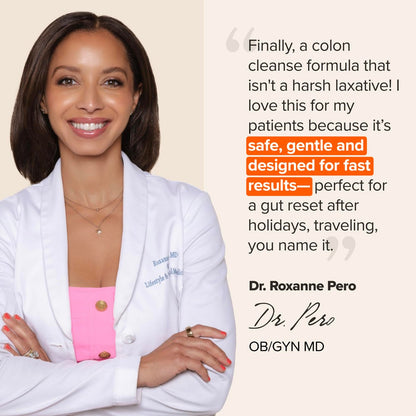 URO Colon Cleanse – 7-Tage-Darmreinigung mit Probiotika, Sennablättern, Eibischwurzel & Magnesiumoxid – Unterstützt gesunde Verdauung und lindert gelegentliche Verstopfung – 14 Portionen