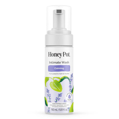 Honey Pot - Intimwaschgel - Kräuterinfusion – Nicht kühlend - Für empfindliche Hauttypen - pH-ausgeglichene pflanzliche Hygiene - Beruhigend - 163 ml
