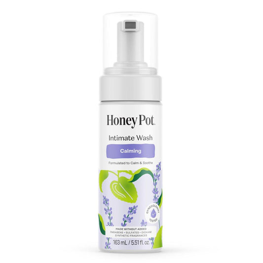 Honey Pot - Intimwaschgel - Kräuterinfusion – Nicht kühlend - Für empfindliche Hauttypen - pH-ausgeglichene pflanzliche Hygiene - Beruhigend - 163 ml