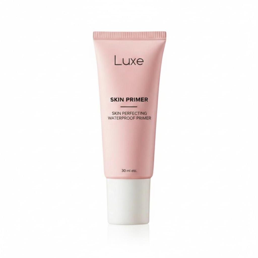 Luxe Cosmetics Poren-Minimierer Face Primer – Sofortiger Blur-Effekt & Halt für langanhaltendes Make-up – Feuchtigkeitsspendende matte Basis mit Niacinamid & Hyaluronsäure – Ölkontrolle & Fältchenfüller für alle Hauttypen – 30 ml
