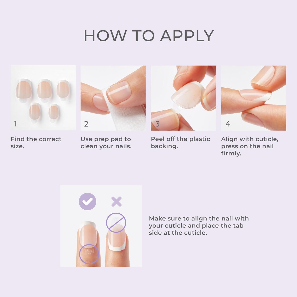 Kiss Impress No Glue Mani Press On Nails 'Velvet Bunny' Grün Kurz Oval – 30 Nägel + Zubehör