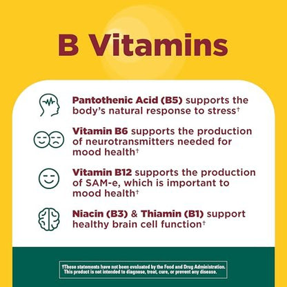 Nature Made Focus Boost Kapseln – Grüner Tee Koffein + L-Theanin, B-Vitamine, schnell wirkendes Konzentrations-Supplement, 30 Kapseln, 30-Tage-Vorrat