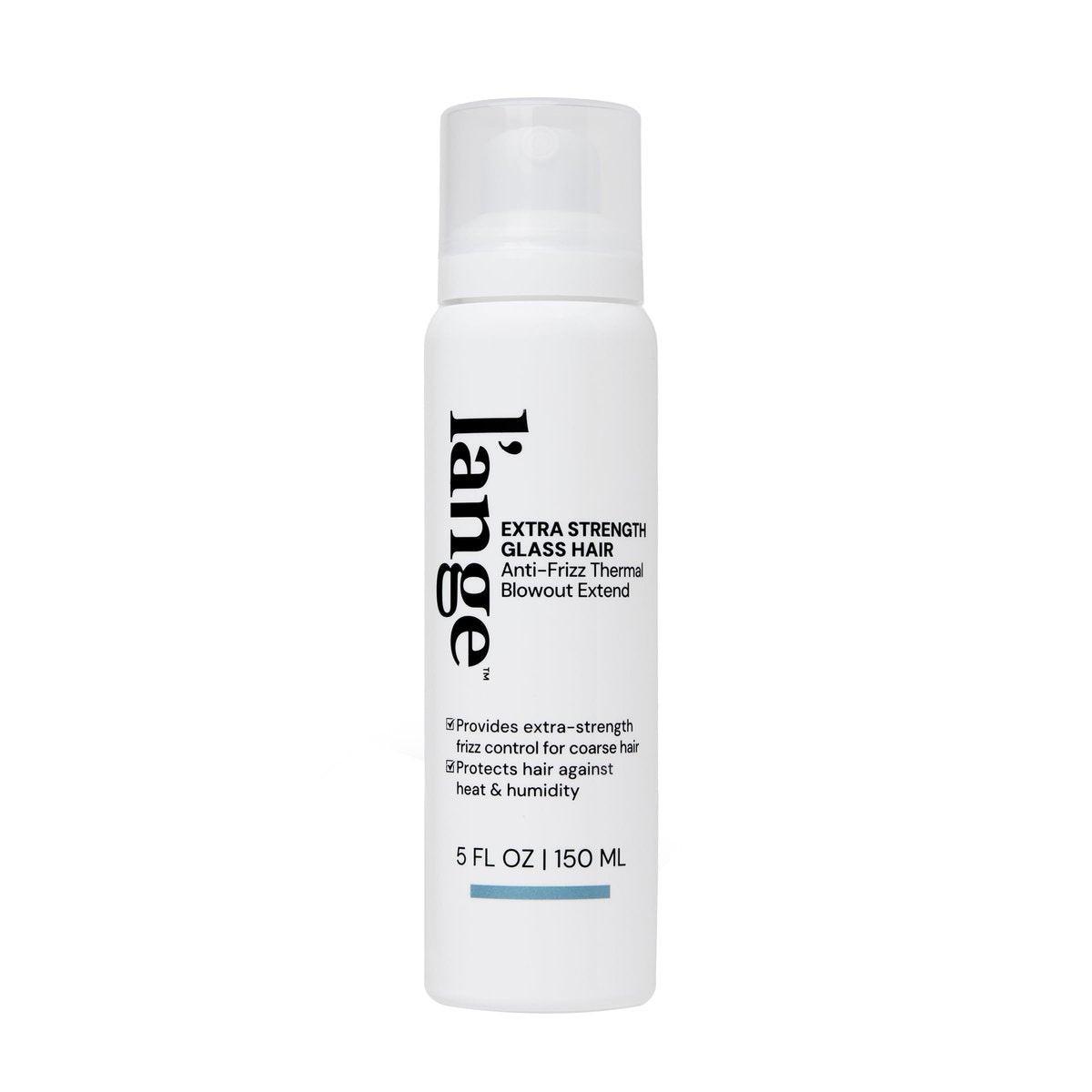 L'ANGE HAIR Extra Strength Glass Hair Anti-Frizz Thermal Blowout Extend | Hochleistungs-Hitzeschutzspray für ultimative Frizz-Kontrolle & Glanz | Verlängerer Stylingnebel für Föhnfrisuren | 148 ml
