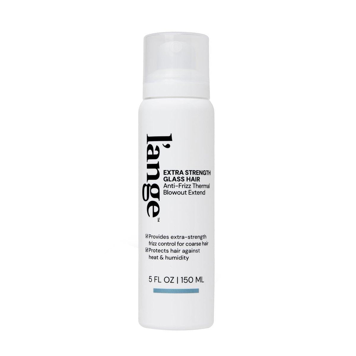 L'ANGE HAIR Extra Strength Glass Hair Anti-Frizz Thermal Blowout Extend | Hochleistungs-Hitzeschutzspray für ultimative Frizz-Kontrolle & Glanz | Verlängerer Stylingnebel für Föhnfrisuren | 148 ml