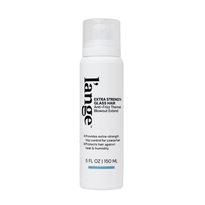 L'ANGE HAIR Extra Strength Glass Hair Anti-Frizz Thermal Blowout Extend | Hochleistungs-Hitzeschutzspray für ultimative Frizz-Kontrolle & Glanz | Verlängerer Stylingnebel für Föhnfrisuren | 148 ml