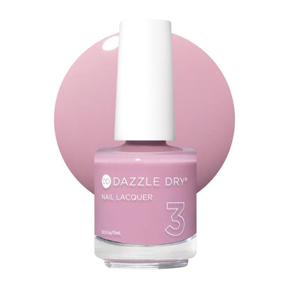 Dazzle Dry Nagellack (Schritt 3) - Ballet Flats - Weiches, blasses Mauve. Halbtransparent. Creme. (0,5 fl oz)