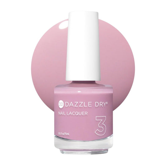 Dazzle Dry Nagellack (Schritt 3) - Ballet Flats - Weiches, blasses Mauve. Halbtransparent. Creme. (0,5 fl oz)