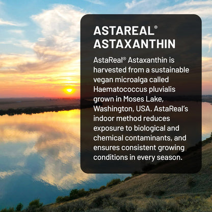 NatureWise Triple Strength Astaxanthin 12mg mit AstaReal® - Veganes Antioxidans mit Bio-Kokosöl - NSF zertifiziert glutenfrei, 60 Weichkapseln [60 Tage Vorrat]