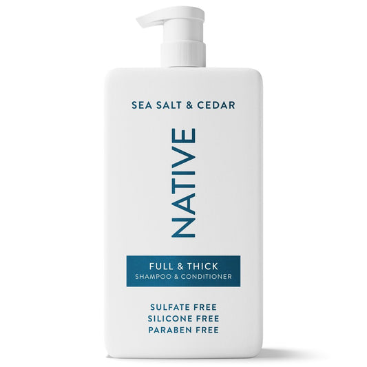 Native Full & Thick 2-in-1 Shampoo & Conditioner Sea Salt & Cedar 946 ml