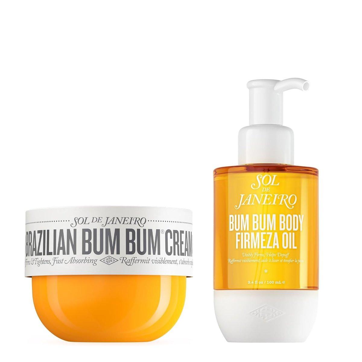 Sol de Janeiro Bum Bum Cream & Firmeza Body Oil Duo – 11,5 Unzen