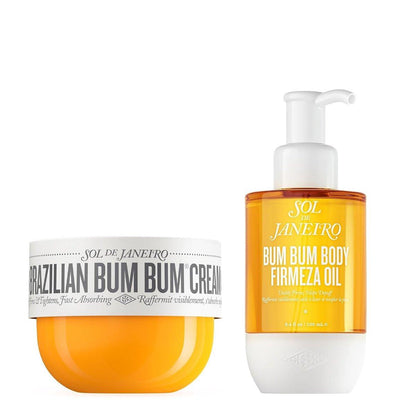 Sol de Janeiro Bum Bum Cream & Firmeza Body Oil Duo – 11,5 Unzen
