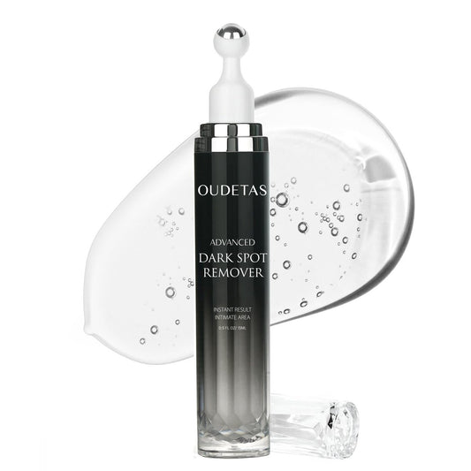 Dark Spot Remover für das Gesicht: Entfernt Sonnen- und Altersflecken – Melasma- & Hyperpigmentierungs-Aufhellungsserum für Körper (Hand, Bein, Arm) – Behandlung von brauner Haut und Sommersprossen mit Roller 15 ml
