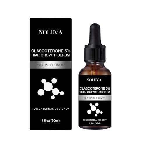NOLUVA Haarserum mit Clascoteron 5%, Vitamin D, Minoxidil und Biotin – 30 ml (1er Pack)
