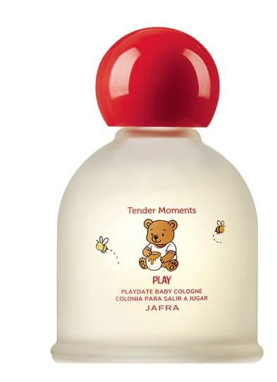 Jjafra Playdate Tender Moments Baby Cologne für Jungen und Mädchen – Sanftes Babyparfüm für Neugeborene und Kleinkinder, 100 ml